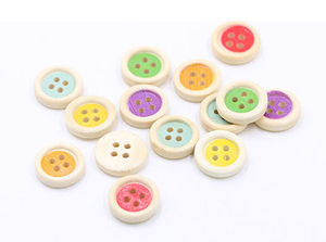 bot&oacute;n de madera para ni&ntilde;os