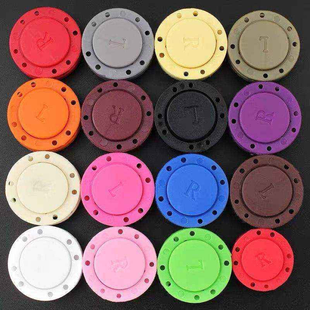 22 mm 26 mm Cubierta de plástico Botones redondos Magnéticos Botón de magnet de precio competitivo para ropa
