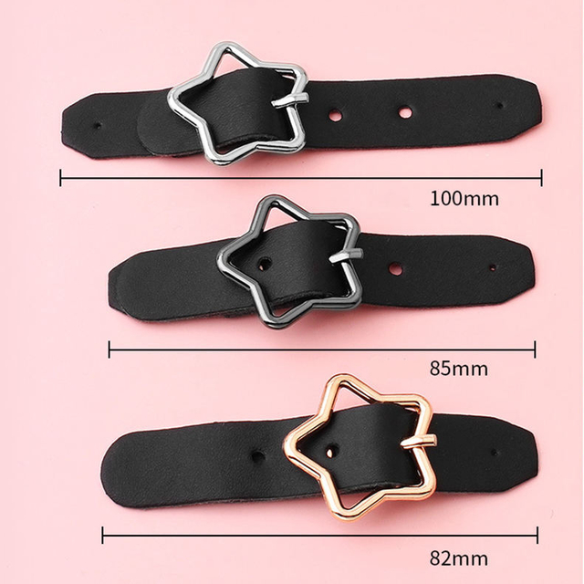 Bouton de jupe en cuir Pu amovible et d&eacute;tachable, d&eacute;coratif et fantaisie, sans couture, &agrave; la mode, pour femmes