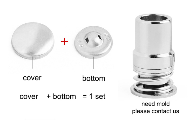 En existencia, venta al por mayor, botones de tapa de aluminio, botones cubiertos de tela en blanco para sublimaci&oacute;n, para bricolaje