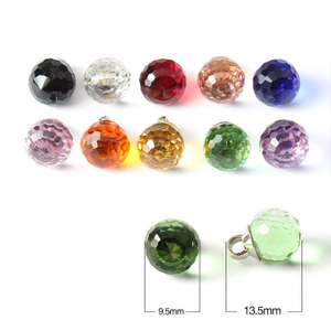 Bekleidungszubeh&ouml;r, 9,5 mm, modische, ausgefallene N&auml;hen, bunte Metall-Glaskn&ouml;pfe f&uuml;r Hemden