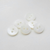 Consegna veloce Mop rotondo Madreperla Abito da cucito Abbigliamento Camicia Bottone a conchiglia bianco