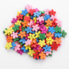 Diy handgemachte Handwerk gemischte bunte Blumenform niedliche Kinder Holzkn&ouml;pfe f&uuml;r Kleidung