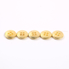 Aangepaste fancy plating platte plastic ABS vier gaten naaien knop voor shirt 