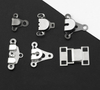 Verschiedene Metall-Hosenhaken und Stangen-Set im Gro&szlig;handel, unsichtbare Rockhaken zum Aufn&auml;hen, Hosen-Taillenverschluss f&uuml;r Anzug, Hose, Rock, Kleidungszubeh&ouml;r